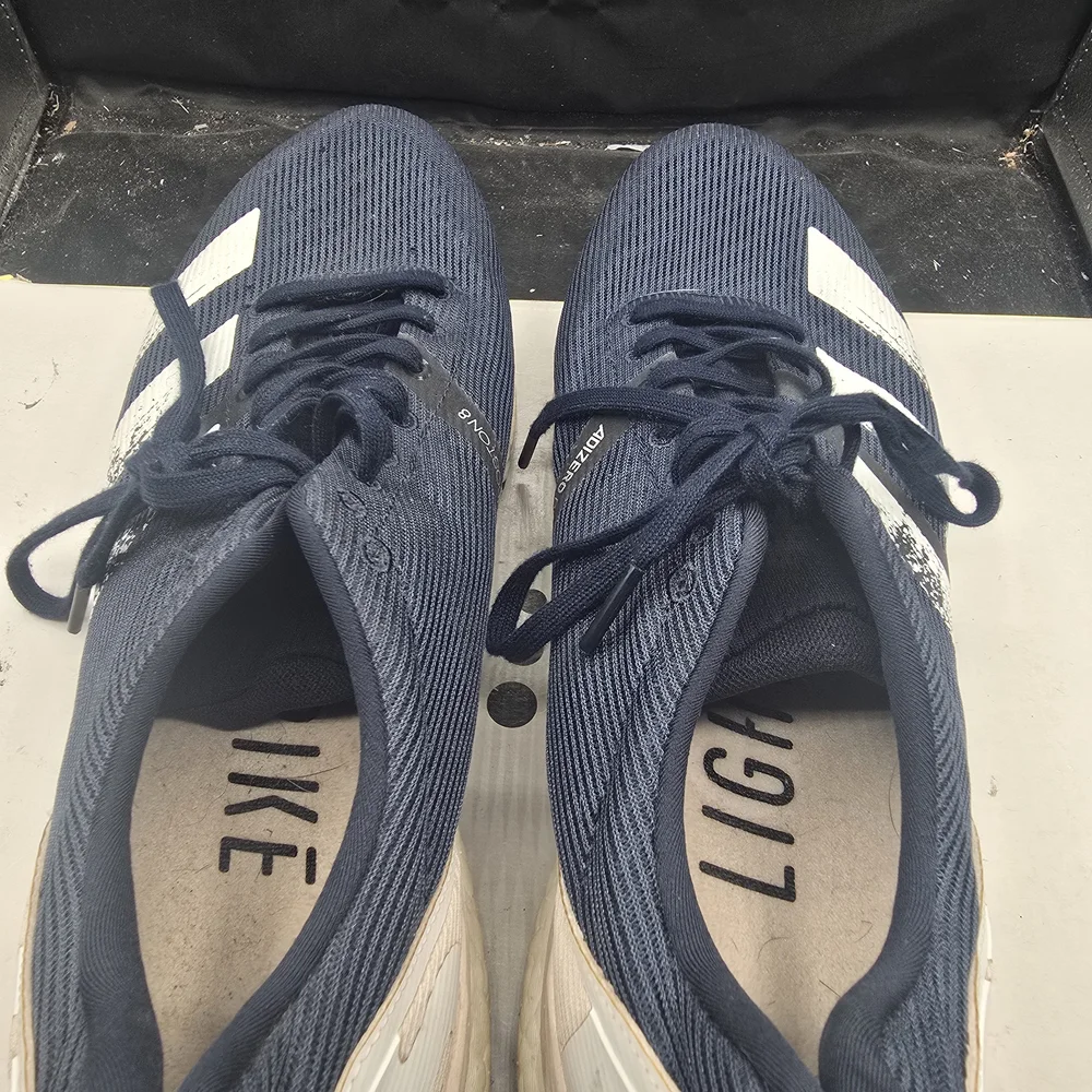 Adidas‎ Men's Navy and White Athletic Shoes